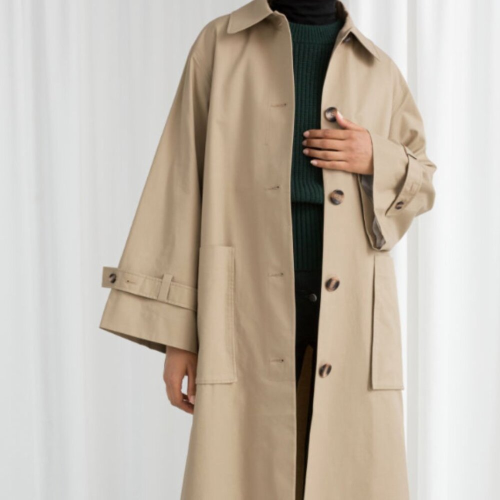 & other stories trench coat nwot